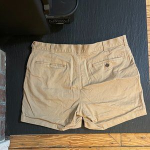 5" Khaki J.Crew Shorts
